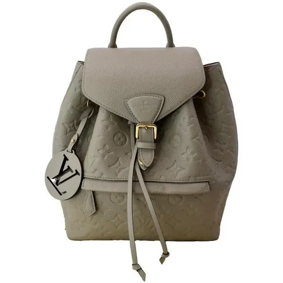 louis vuitton backpack beige Louis Vuitton | Bags | Louis Vuittonmontsouris Monogram Empreinte Leather Backpack  Beige